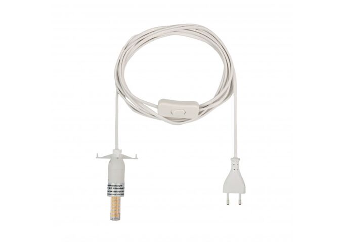 Herrnhuter Sterne Kabel für Papiersterne i4-i8 weiß 4m