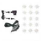 Herrnhuter Sterne Miniatur Sternenkette weiß