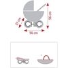 CHIC 2000 Mini-Kuschelwagen Smarty Konfetti,Pink