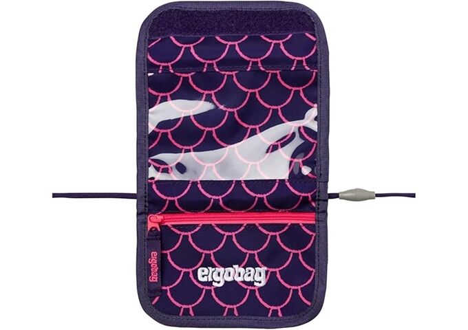 Ergobag PerlentauchBär Brustbeutel Pink, Lila