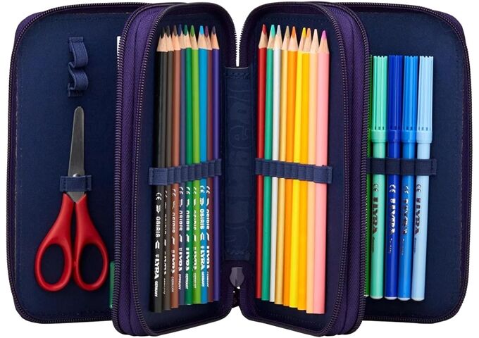 Ergobag SternguckBär Maxi Mäppchen Pink, Lila