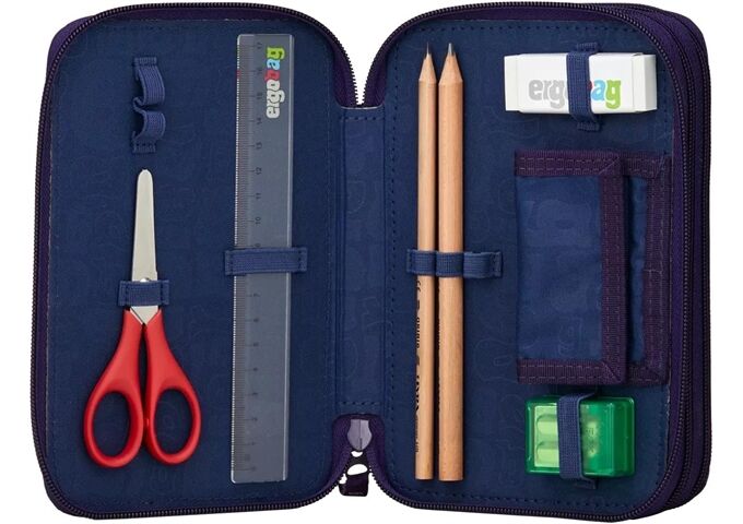 Ergobag SternguckBär Maxi Mäppchen Pink, Lila