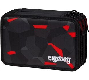 Ergobag TaekBärdo Maxi Mäppchen Rot, Grau