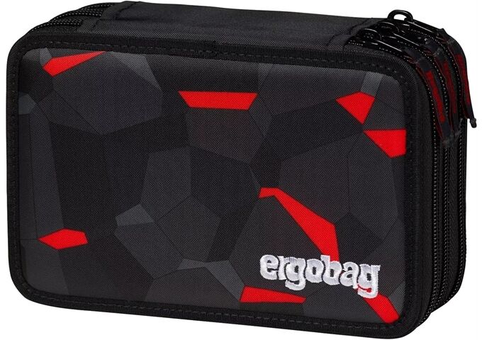 Ergobag TaekBärdo Maxi Mäppchen Rot, Grau