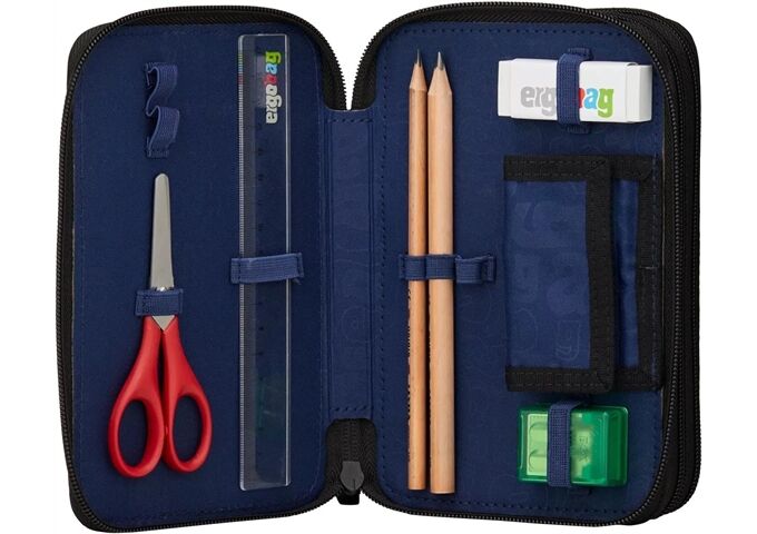 Ergobag TaekBärdo Maxi Mäppchen Rot, Grau