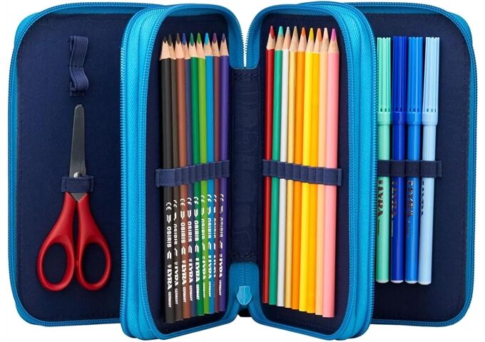 Ergobag VerfolgBärjagd Maxi Mäppchen Blau