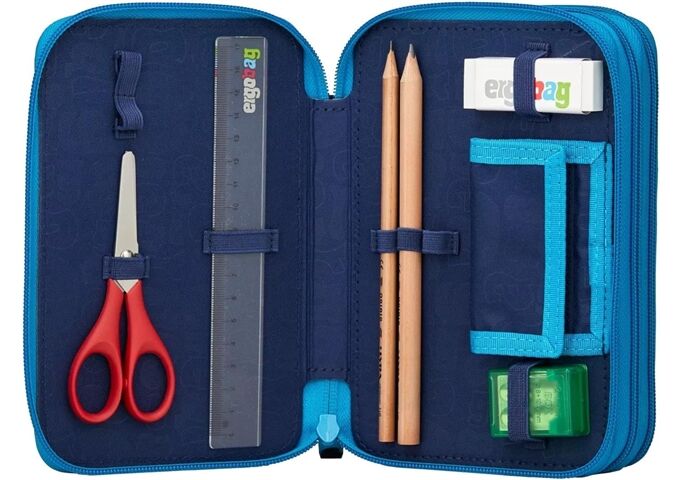 Ergobag VerfolgBärjagd Maxi Mäppchen Blau