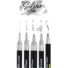 ONLINE Acrylmarkeretui Silver Lettering