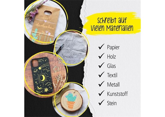 ONLINE Acrylmarkeretui Silver Lettering