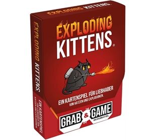 Asmodee Exploding Kittens Grab & Game