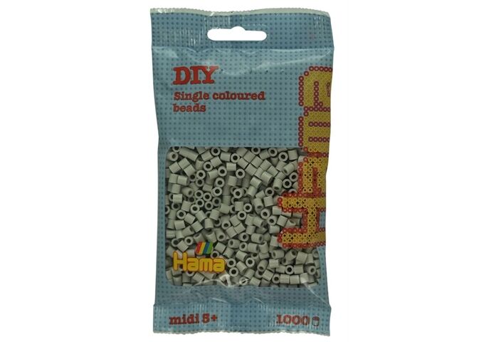 HAMA HAMA Bügelperlen Kieselgrau 1.000 Stück