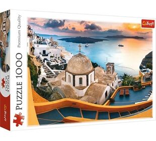 TREFL Puzzle 1000 – Märchenhaftes Santorini
