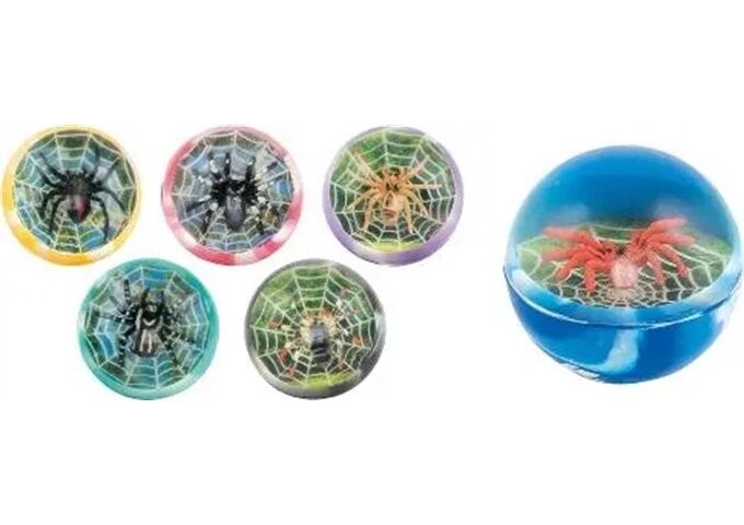 Goki Flummi mit Spinneneinschluß