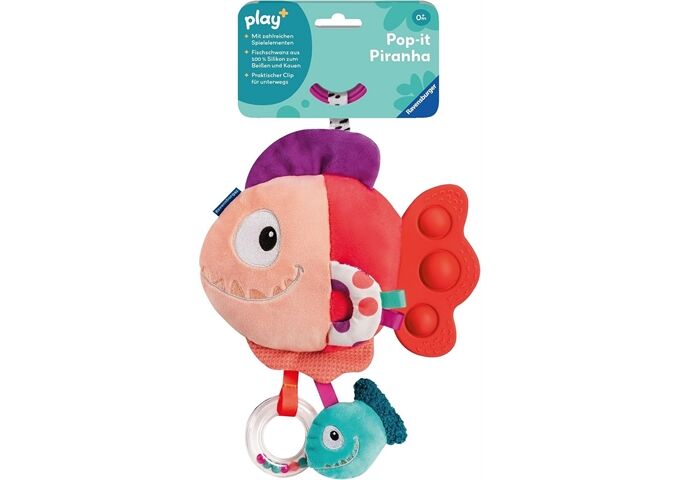 Ravensburger Play Pop-It Piranha (Rot)