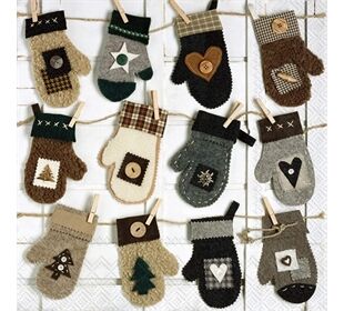 ihr Ideal Home Range ADVENT JOY Cocktail-Servietten