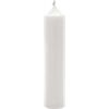  CYLINDER CANDLE white Ø 2,2 x 10 cmStabkerze
