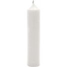  CYLINDER CANDLE white Ø 2,2 x 10 cmStabkerze