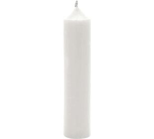  CYLINDER CANDLE white Ø 2,2 x 10 cmStabkerze