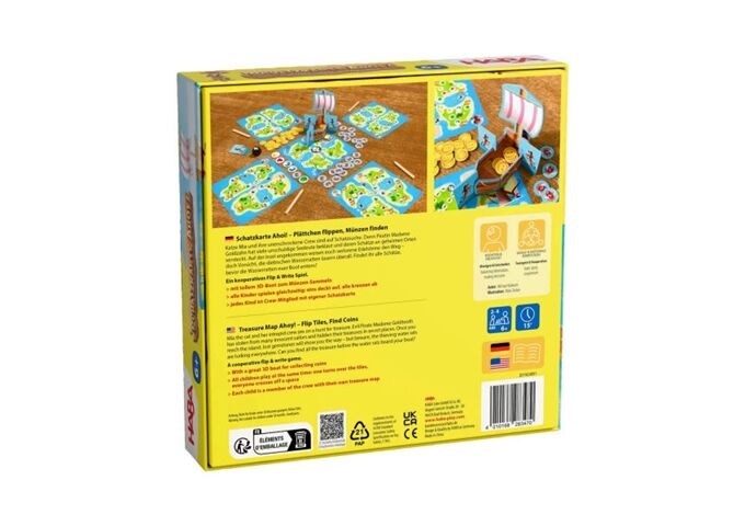 Haba Schatzkarte Ahoi, Deutsch