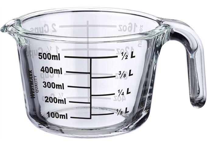Westmark Messkanne, Borosilikatglas, 0,5 l