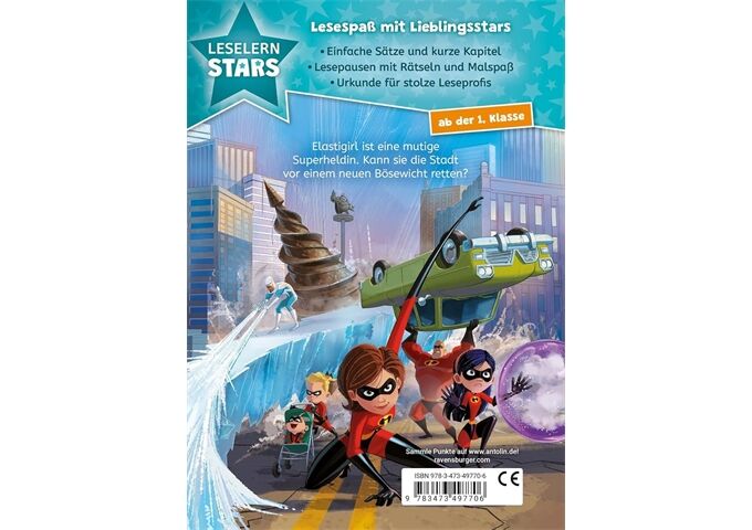 Ravensburger Leselernstars Disney - Die Unglaubliche
