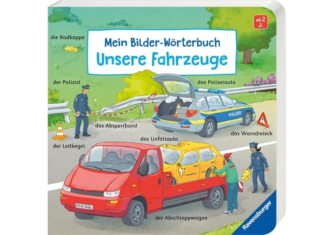 Ravensburger Mein Bilder-Wörterbuch Unsere Fahrzeuge