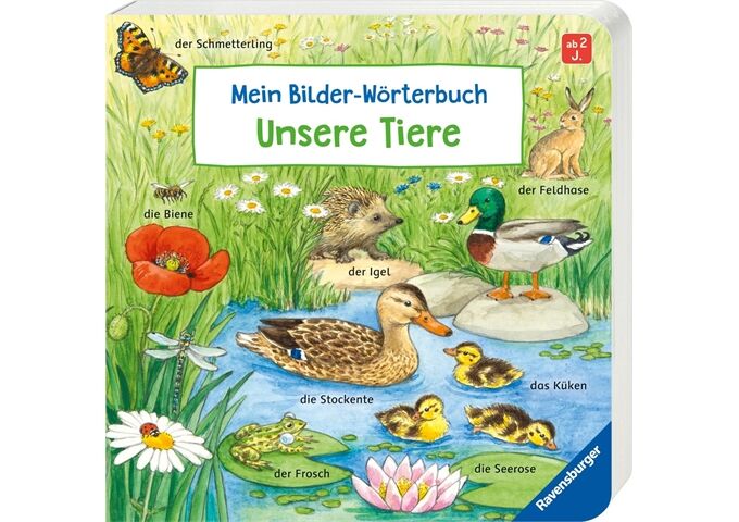 Ravensburger Mein Bilder-Wörterbuch Unsere TierePap