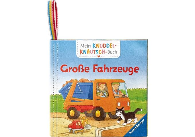 Ravensburger Mein Knuddel-Knautsch-Buch Große Fahrze