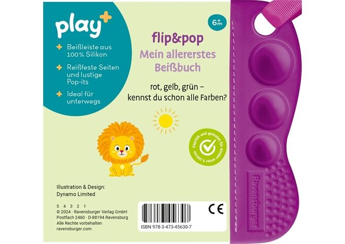 Ravensburger Play Flip&Pop Erste Farben New Infant