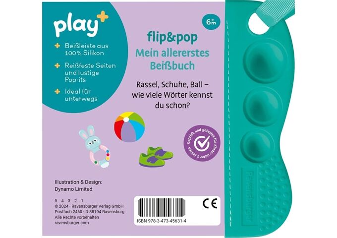 Ravensburger Play Flip&Pop Erste Wörter New Infant