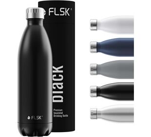 FLSK FLSK Isolierflasche EVO 1000ml black