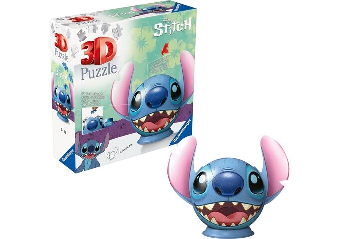 Ravensburger Pz. Disney Stitch Puzzle-Ball mit Ohren