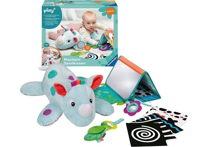 Ravensburger Play Nashorn Spielkissen (Für Die Bauch