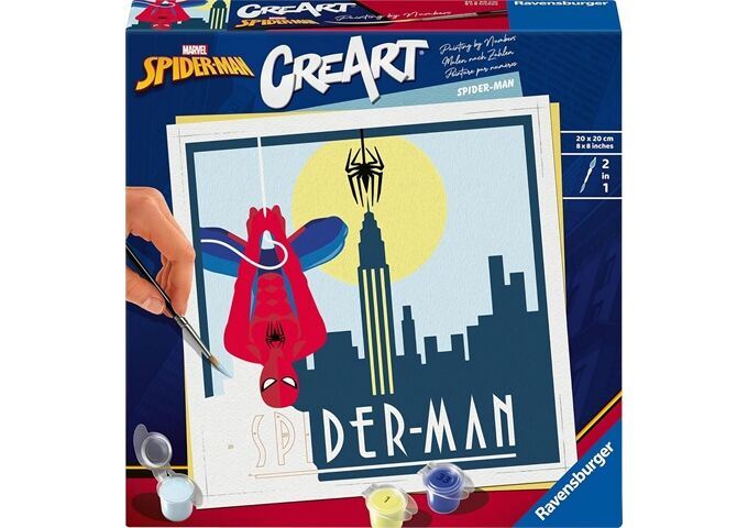 Ravensburger Mnz Spider-Man Mnz Quadratisch/Schmal/Ei