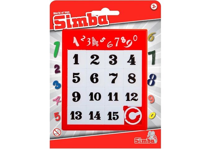 Simba Schiebepuzzle Zahlen