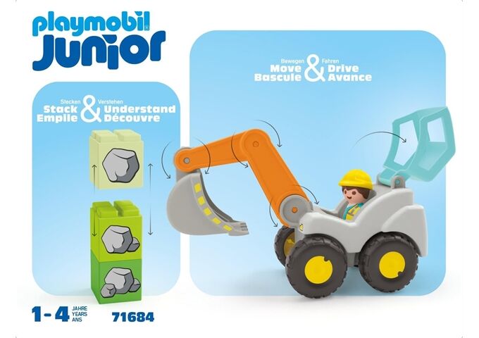 Playmobil Schaufelbagger