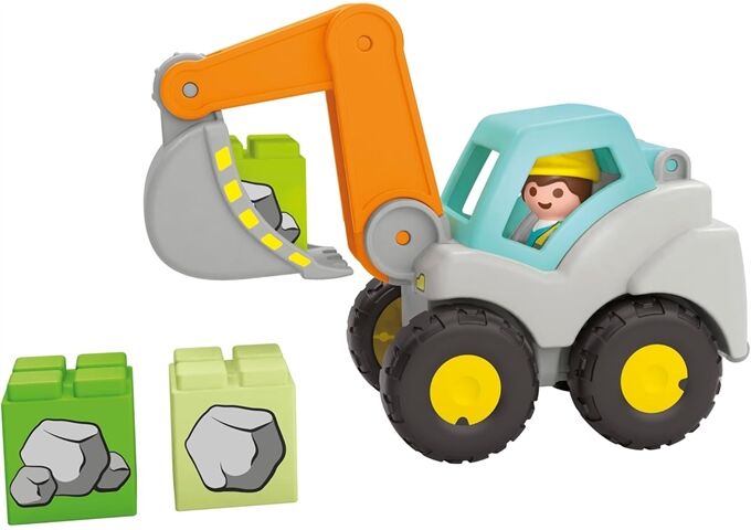 Playmobil Schaufelbagger