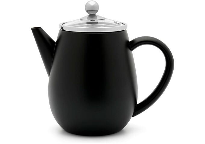 Bredemeijer Teekanne Duet Eva matt black 0,5l