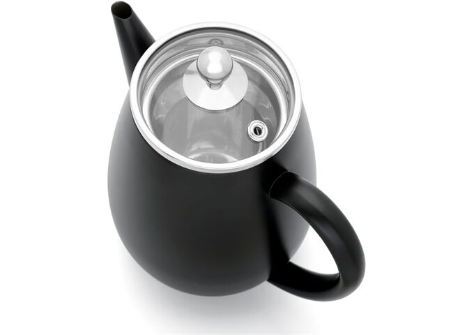 Bredemeijer Teekanne Duet Eva matt black 0,5l
