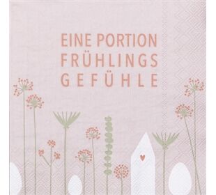 Räder Ostern Serviette 33x33cm, Eine Portion Frühlingsge