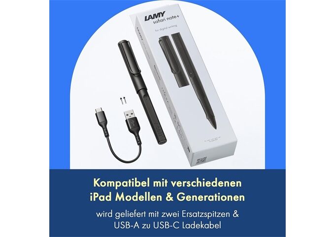 Lamy Stylus Pen note+ safari all black