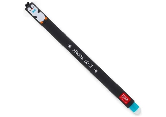 Legami ERASABLE PEN - PENGUIN - TURQUOISE INK