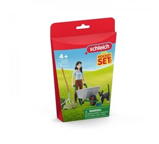 Schleich Mini-Playset Ausmist-und Pflegeset mit Emily