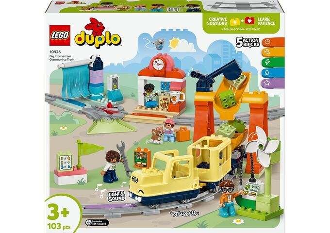 LEGO® Duplo Große interaktive Eisenbahn