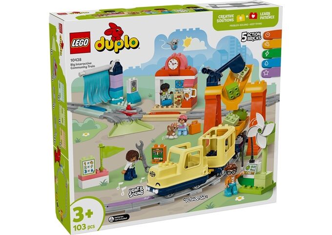 LEGO® Duplo Große interaktive Eisenbahn