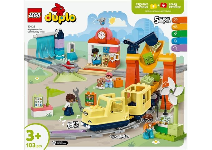 LEGO® Duplo Große interaktive Eisenbahn