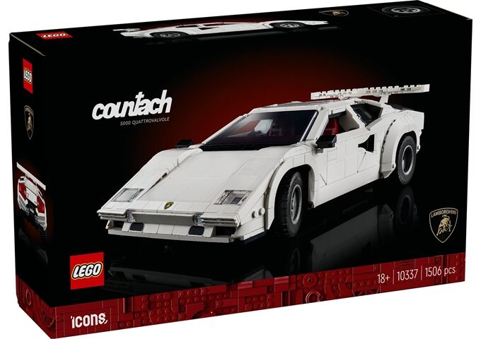 LEGO® Icons Lamborghini Countach 5000 Qua