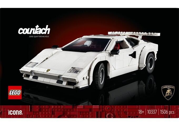 LEGO® Icons Lamborghini Countach 5000 Qua