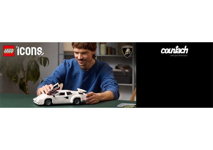 LEGO® Icons Lamborghini Countach 5000 Qua