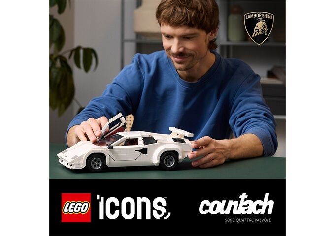LEGO® Icons Lamborghini Countach 5000 Qua